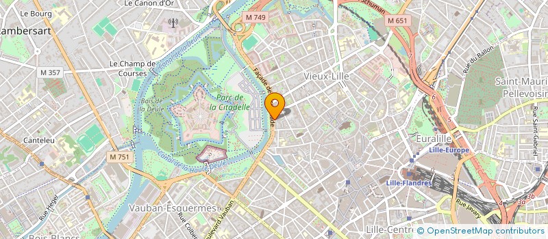 localisation de l'entreprise WAAM à LILLE