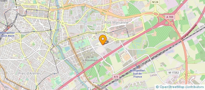 localisation de l'entreprise WAAPI à MONTPELLIER
