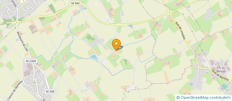 localisation de l'entreprise WAARDES  COMINES