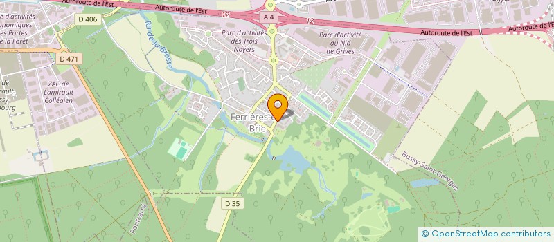 localisation de l'entreprise WAAT4MOOV  FERRIERES-EN-BRIE