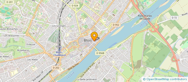 localisation de l'entreprise WAB à BLOIS