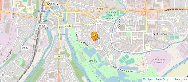 localisation de l'entreprise WAB à MEAUX