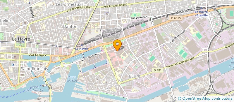 localisation de l'entreprise WAB à LE HAVRE