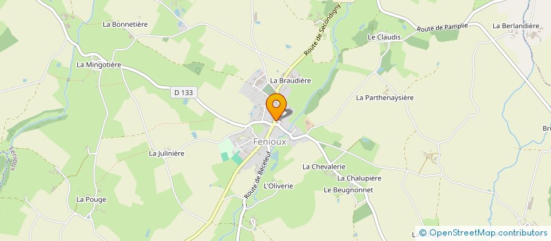 localisation de l'entreprise WABEL GROUP à BECELEUF