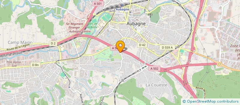 localisation de l'entreprise WABELMA à AUBAGNE