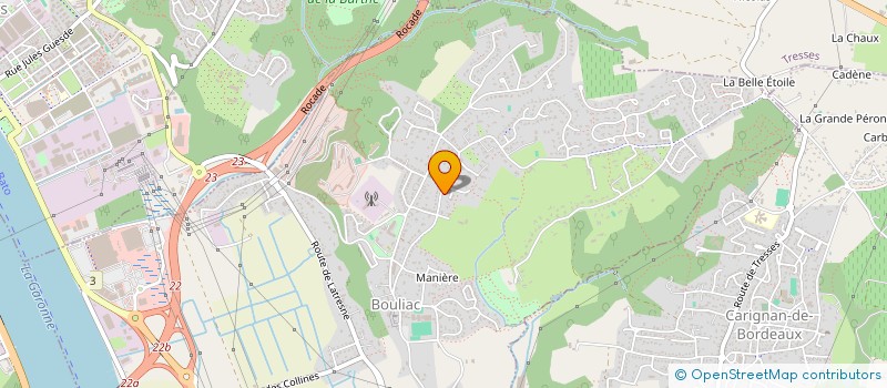 localisation de l'entreprise WABI SABI  BOULIAC