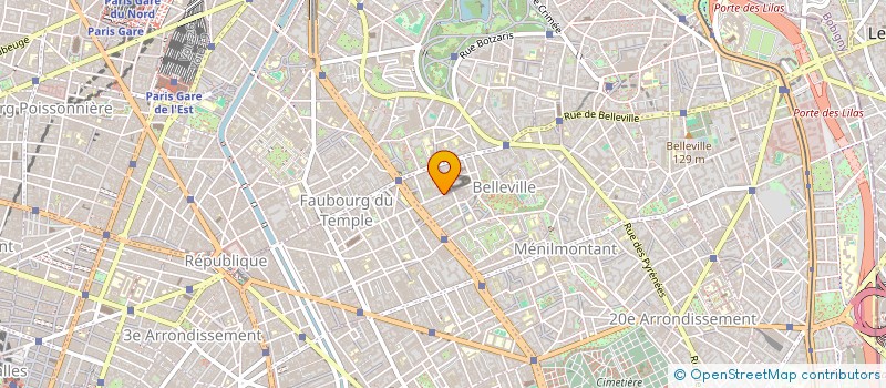 localisation de l'entreprise WABI TRANSPORT  PARIS