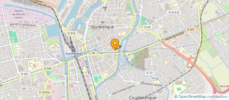 localisation de l'entreprise WABINESS BENELUX SAS à DUNKERQUE