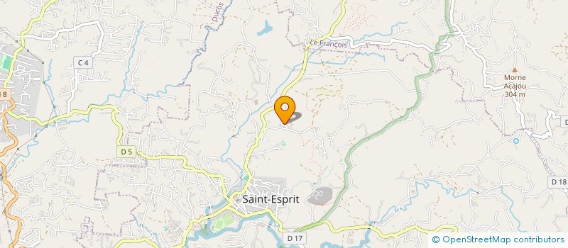 localisation de l'entreprise WABUZA COMPAGNIE  SAINT-ESPRIT