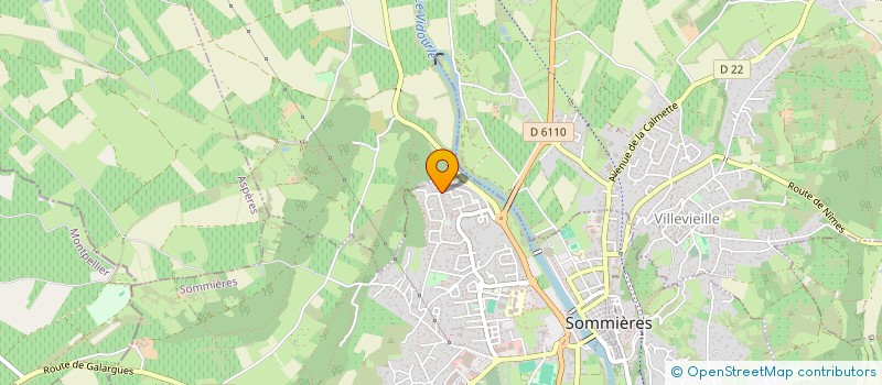 localisation de l'entreprise WAC  SOMMIERES