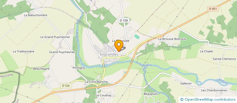 localisation de l'entreprise WACA à RANCON