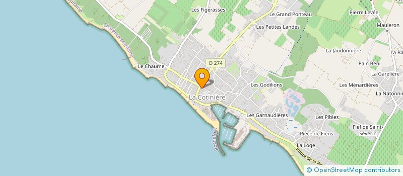localisation de l'entreprise WACEK à SAINT-PIERRE-D'OLERON