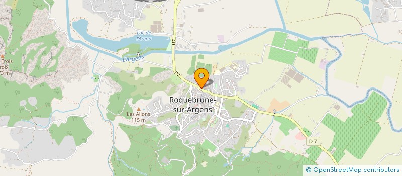 localisation de l'entreprise WACHLIP  ROQUEBRUNE-SUR-ARGENS