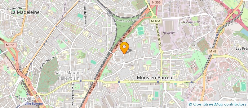 localisation de l'entreprise WACIM  MONS-EN-BARUL