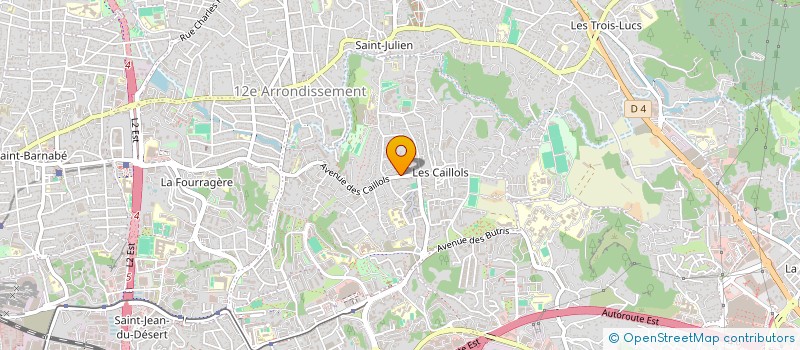 localisation de l'entreprise WACK  MARSEILLE