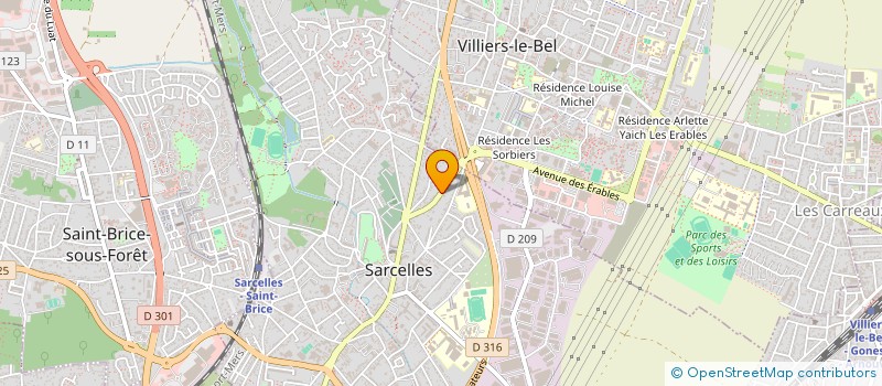 localisation de l'entreprise WACOLS à SARCELLES