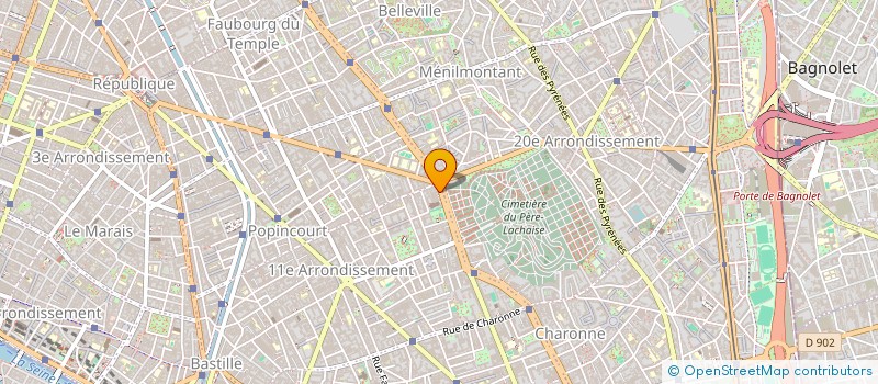 localisation de l'entreprise WACOMAIA  PARIS