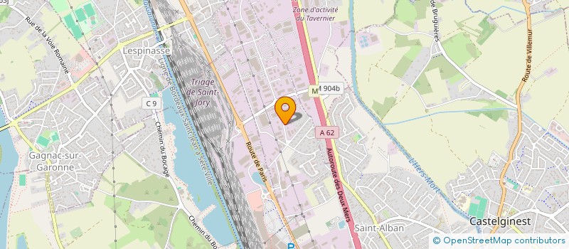 localisation de l'entreprise WACOTT  SAINT-ALBAN