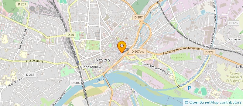 localisation de l'entreprise WADADA à NEVERS