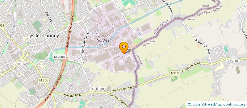 localisation de l'entreprise WADEV  LEERS