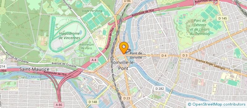 localisation de l'entreprise WADI PARIS à JOINVILLE-LE-PONT