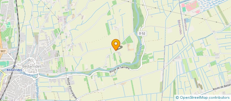 localisation de l'entreprise WADI RUM  BEDARRIDES