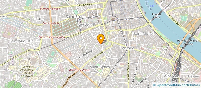 localisation de l'entreprise WADII à BORDEAUX