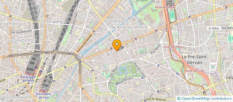 localisation de l'entreprise WADILI PRODUCTIONS à PARIS