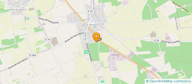 localisation de l'entreprise WADIO 1  SAINT-ANDIOL