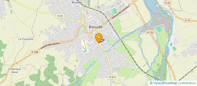 localisation de l'entreprise WADO-KARATE-DEFENSE BRIVADOIS à BRIOUDE