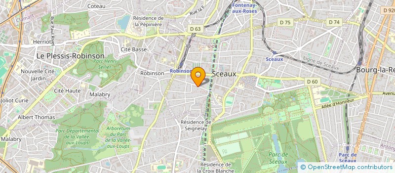 localisation de l'entreprise WADORYU PARTICIPATIONS à SCEAUX