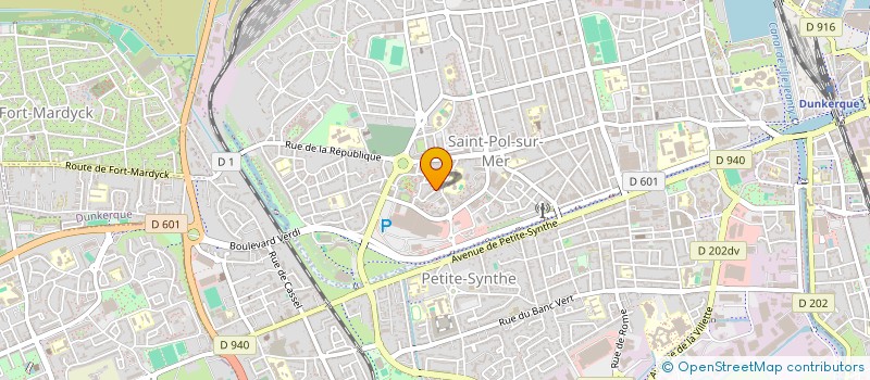 localisation de l'entreprise WADOUX BOUTEILLE à DUNKERQUE