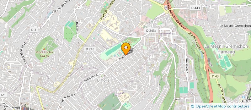 localisation de l'entreprise WAECHTER ARCHITECTURE  BIHOREL