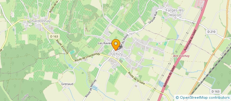 localisation de l'entreprise WAECHTER VACHEY SARL à TOURNUS