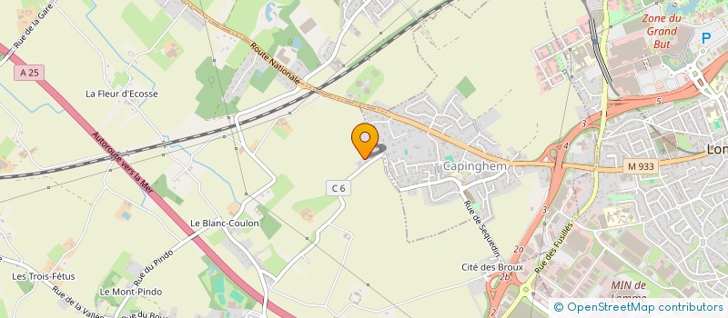 localisation de l'entreprise WAEGHE DELAIRE  ENNETIERES-EN-WEPPES