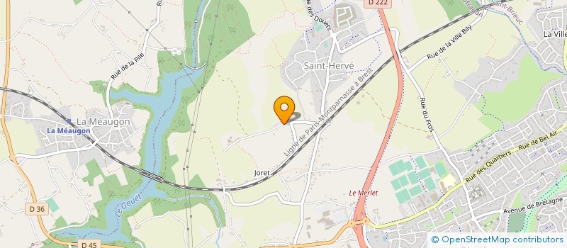 localisation de l'entreprise WAEL  PLOUFRAGAN