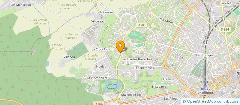 localisation de l'entreprise WAEL & CO UNLIMITED COLOURS  BLOIS