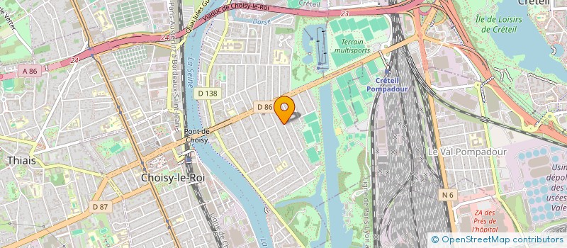 localisation de l'entreprise WAEL DRIVER à CHOISY-LE-ROI