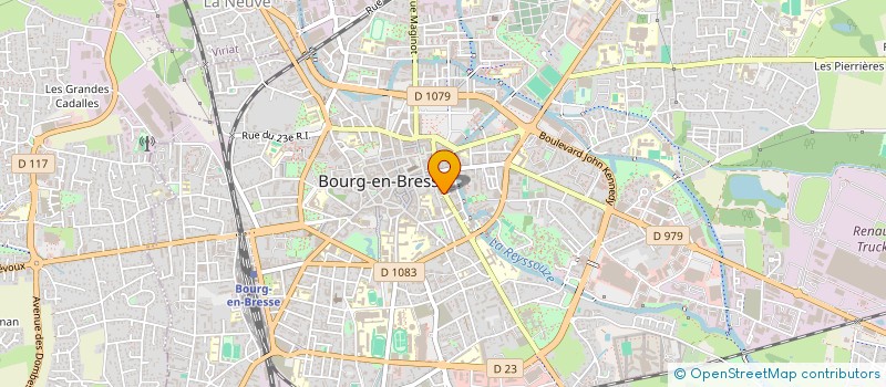 localisation de l'entreprise WAF LAND à BOURG-EN-BRESSE