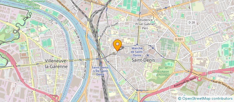 localisation de l'entreprise WAFA à SAINT-DENIS