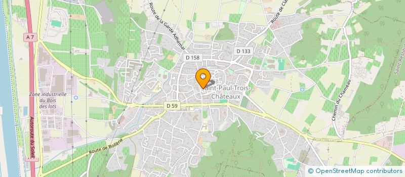 localisation de l'entreprise WAFA  SAINT-PAUL-TROIS-CHATEAUX