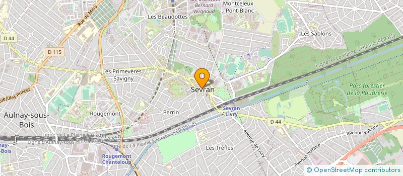 localisation de l'entreprise WAFA à SEVRAN