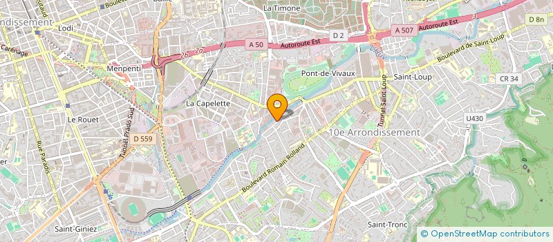 localisation de l'entreprise WAFA à MARSEILLE