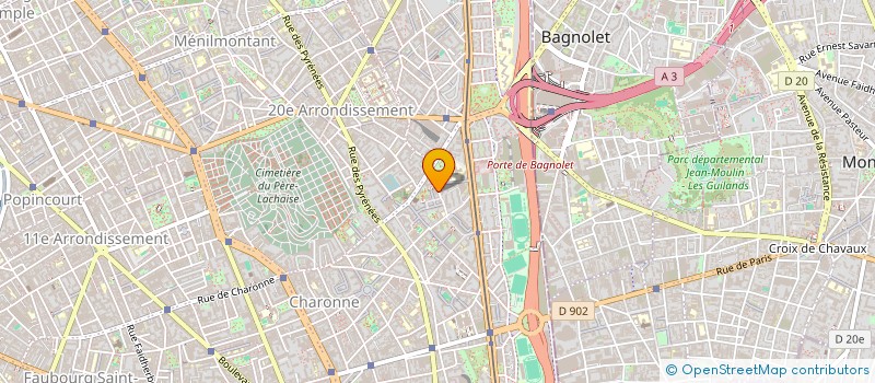 localisation de l'entreprise WAFA IMMOBILIER  PARIS