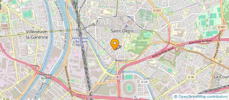 localisation de l'entreprise WAFA SPORTS à SAINT-DENIS