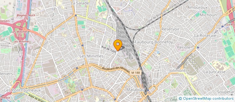 localisation de l'entreprise WAFAA à TOULOUSE