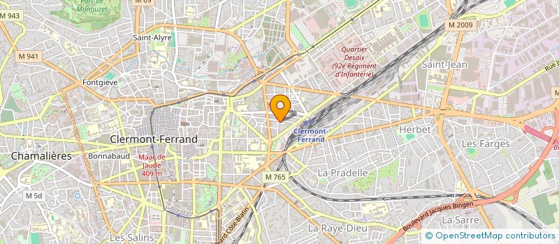 localisation de l'entreprise WAFAYEEB  CLERMONT-FERRAND