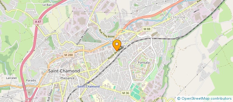 localisation de l'entreprise WAFFAPP à SAINT-CHAMOND