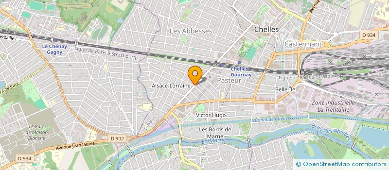 localisation de l'entreprise WAFI CONSULTING  BEZONS