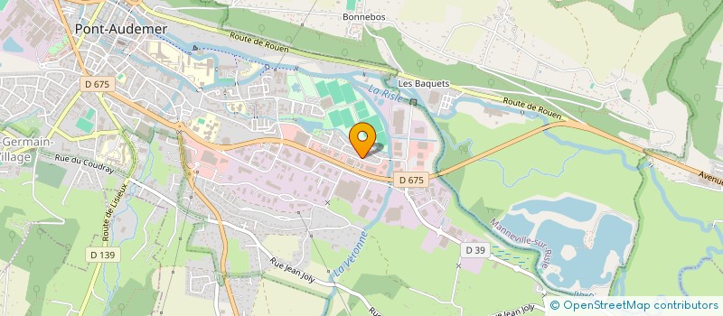 localisation de l'entreprise WAFU AUDEMER à PONT-AUDEMER